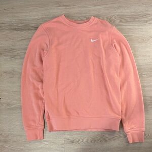 Nike Sportswear Club Fleece Crewneck Sweatshirt in Madder Root